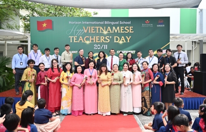 CELEBRATION OF VIETNAMESE TEACHERS' DAY 20/11 AT HORIZON INTERNATIONAL BILINGUAL SCHOOL🌟